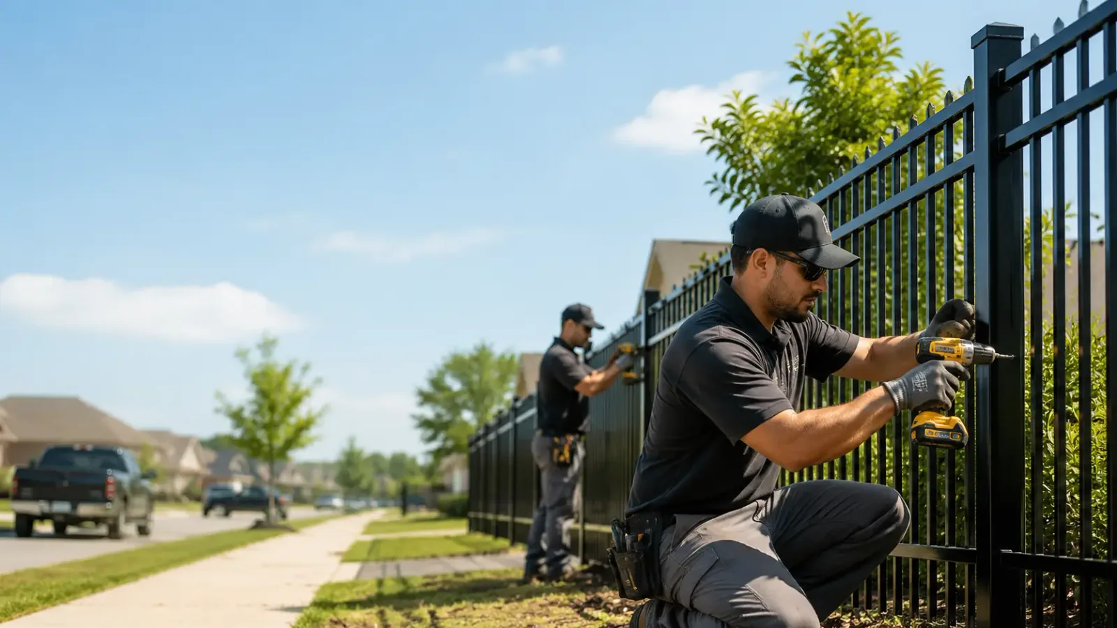 Metal Fence Installation in Hamilton, IL
